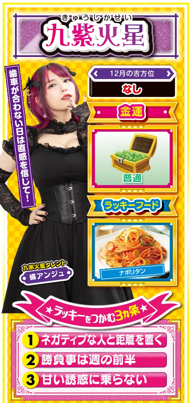 九紫火星占い結果