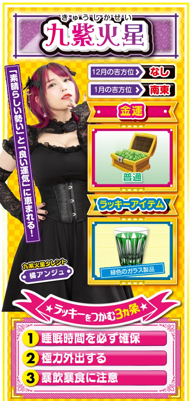 九紫火星占い結果