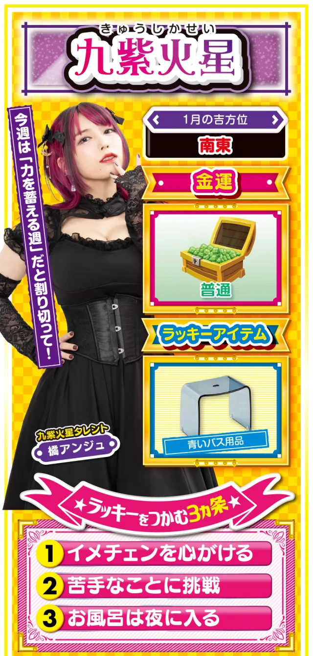 九紫火星占い結果