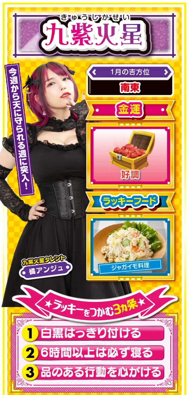九紫火星占い結果