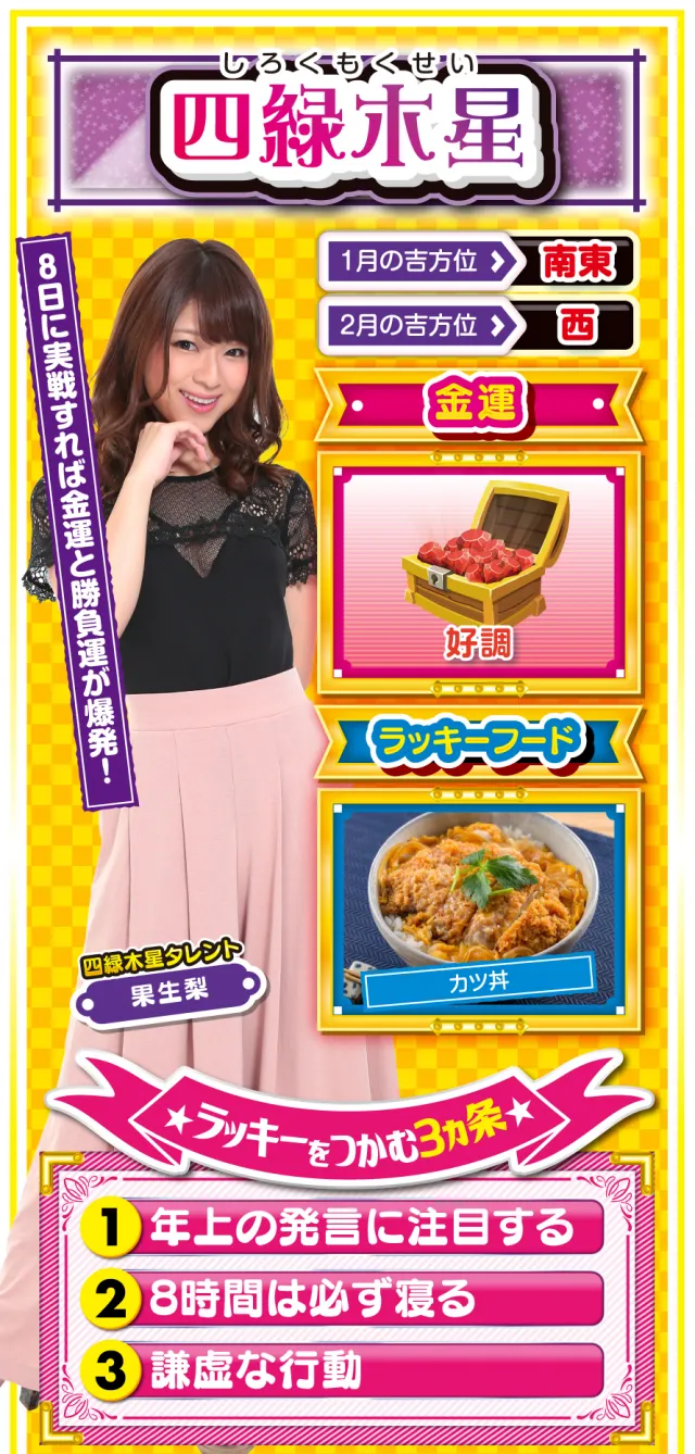 四緑木星占い結果