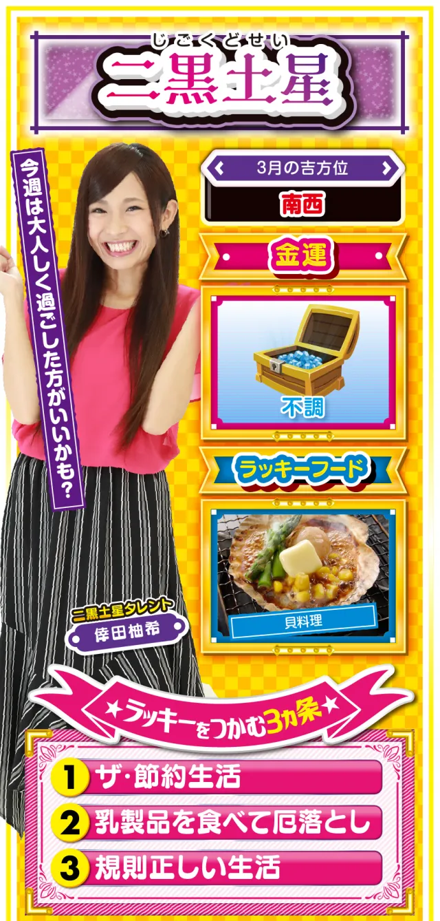 二黒土星占い結果