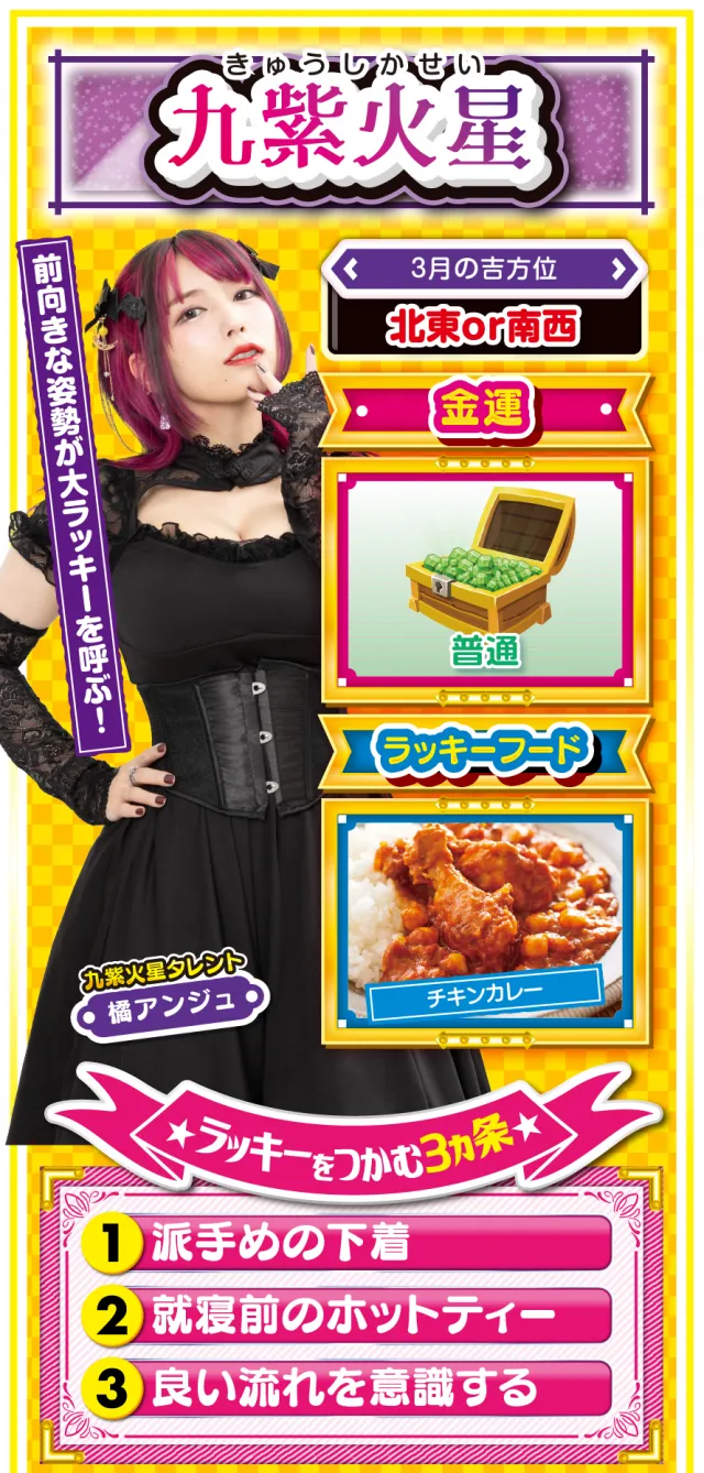 九紫火星占い結果