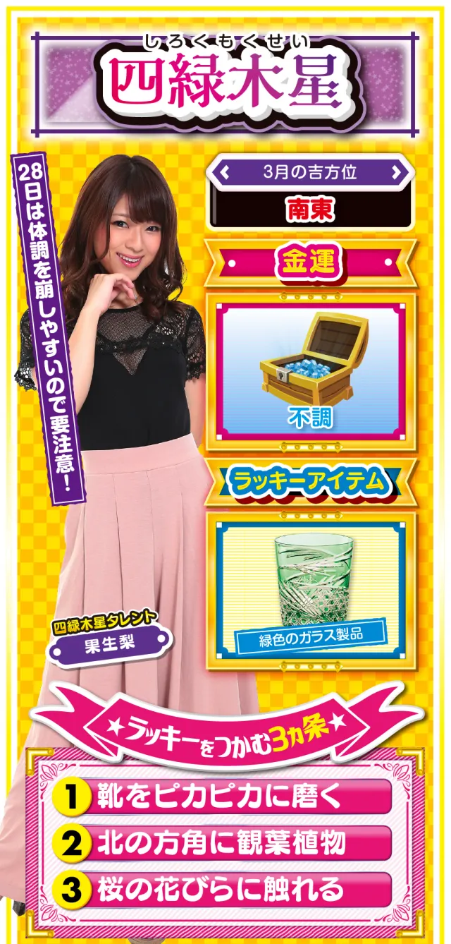 四緑木星占い結果