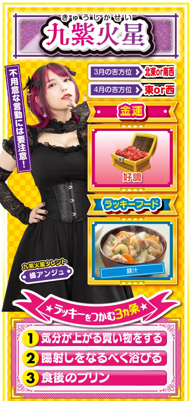 九紫火星占い結果