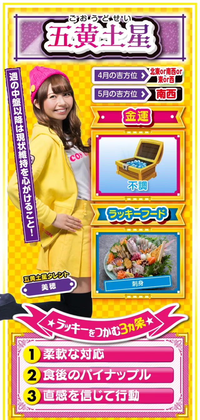 五黄土星占い結果
