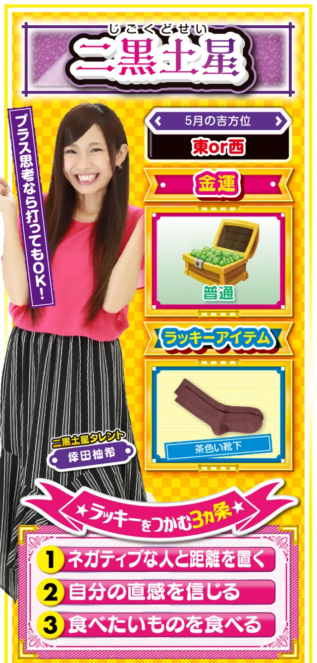 二黒土星占い結果