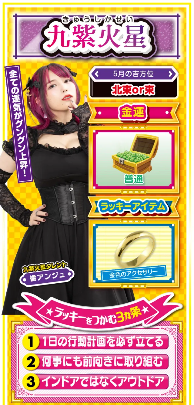 九紫火星占い結果