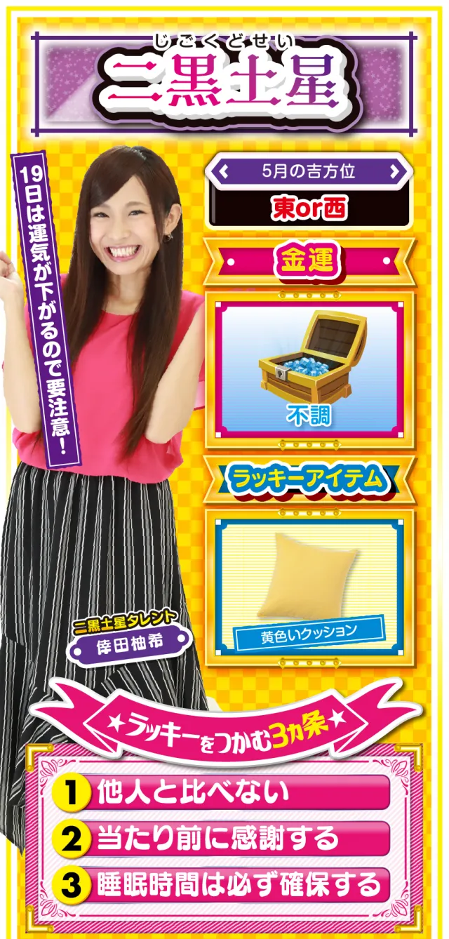 二黒土星占い結果