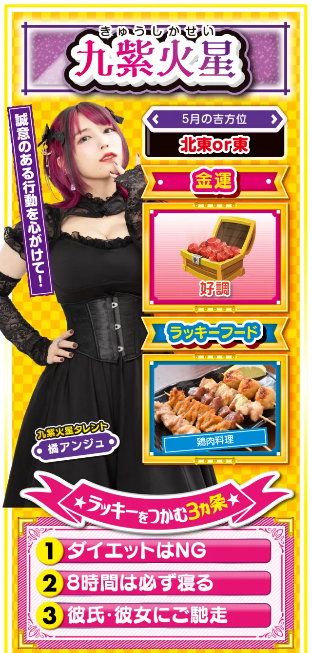 九紫火星占い結果