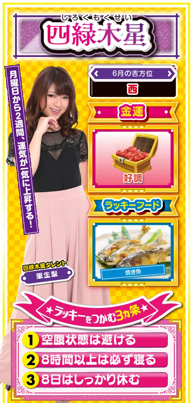 四緑木星占い結果