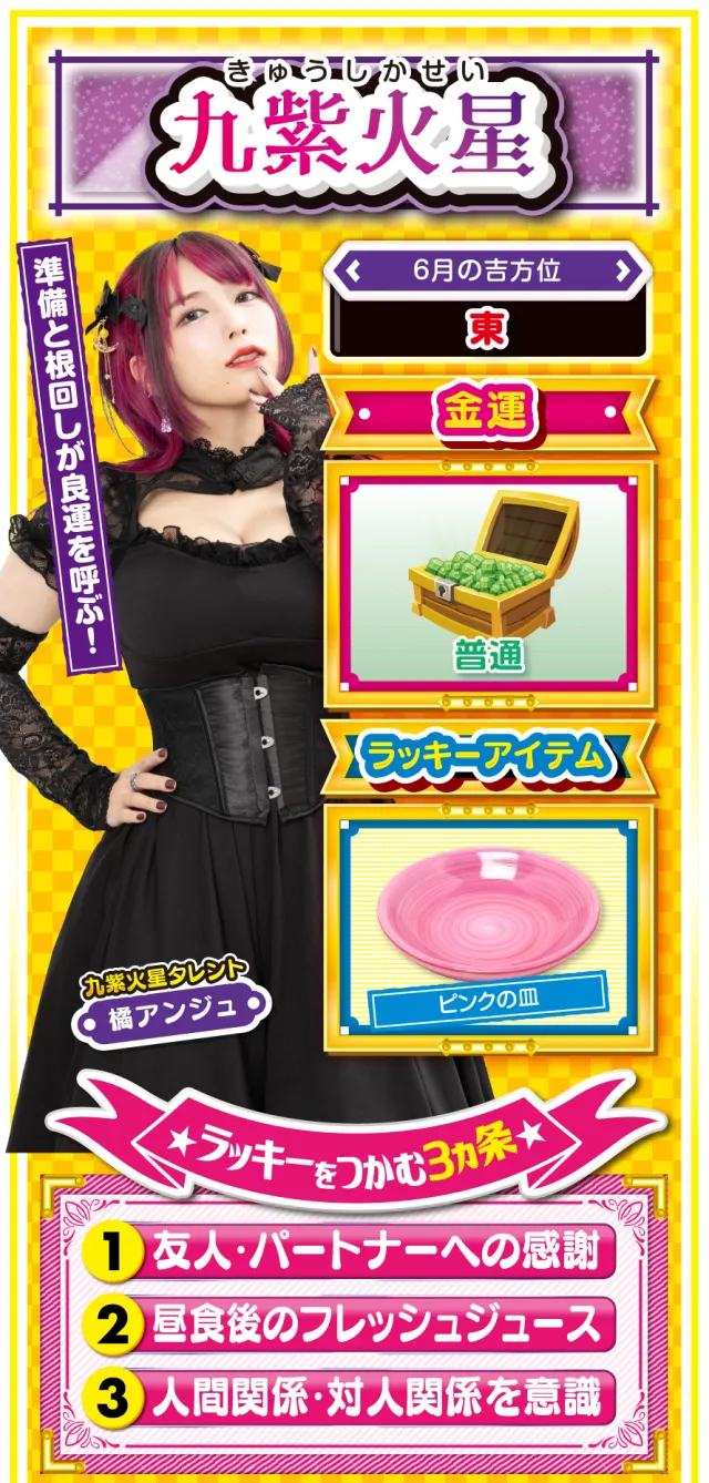 九紫火星占い結果