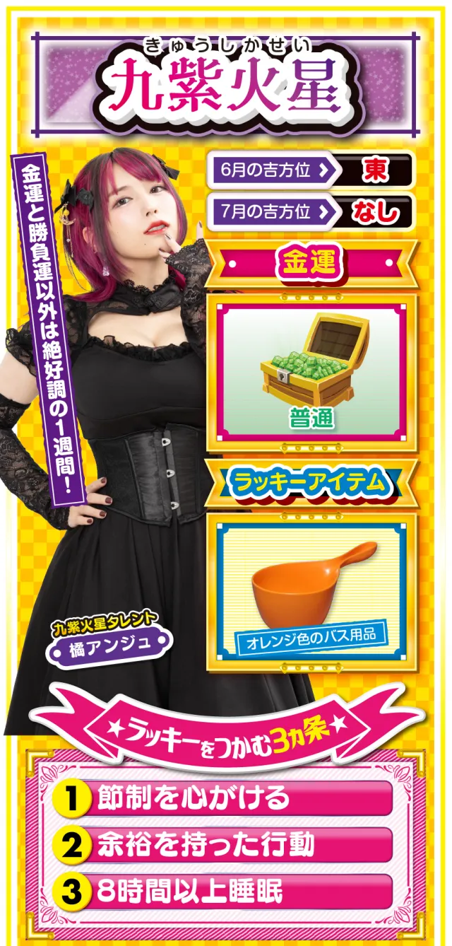 九紫火星占い結果