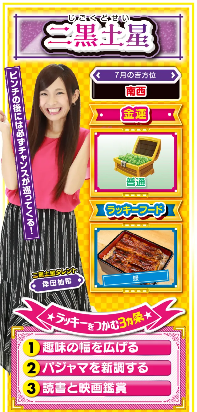 二黒土星占い結果