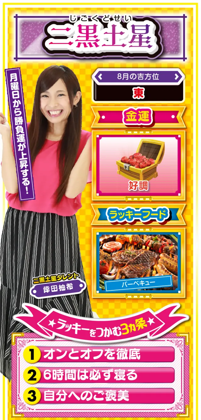 二黒土星占い結果