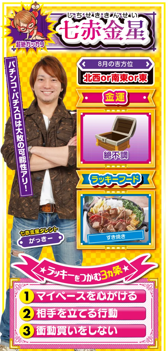 七赤金星占い結果
