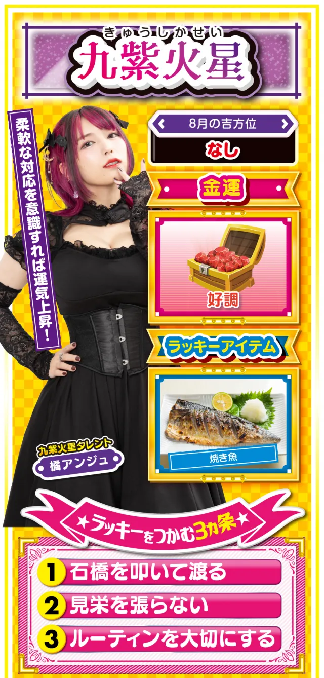 九紫火星占い結果