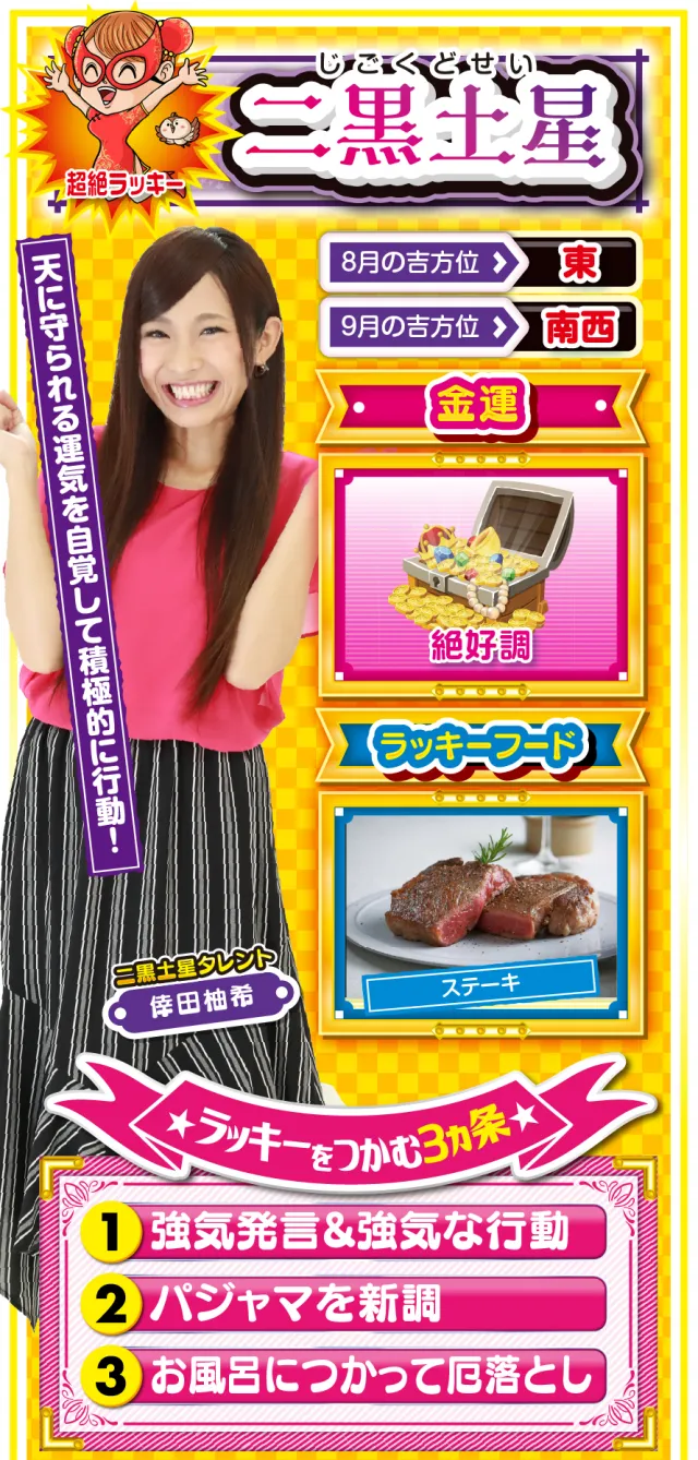二黒土星占い結果