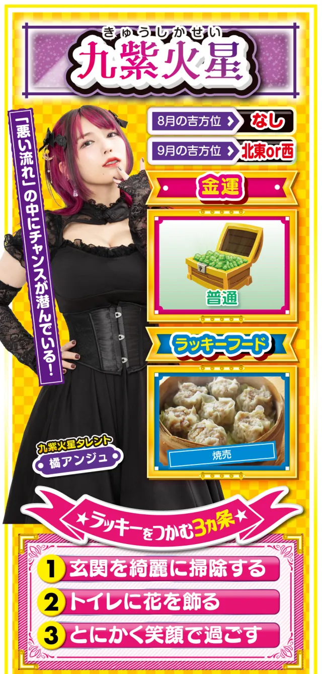 九紫火星占い結果