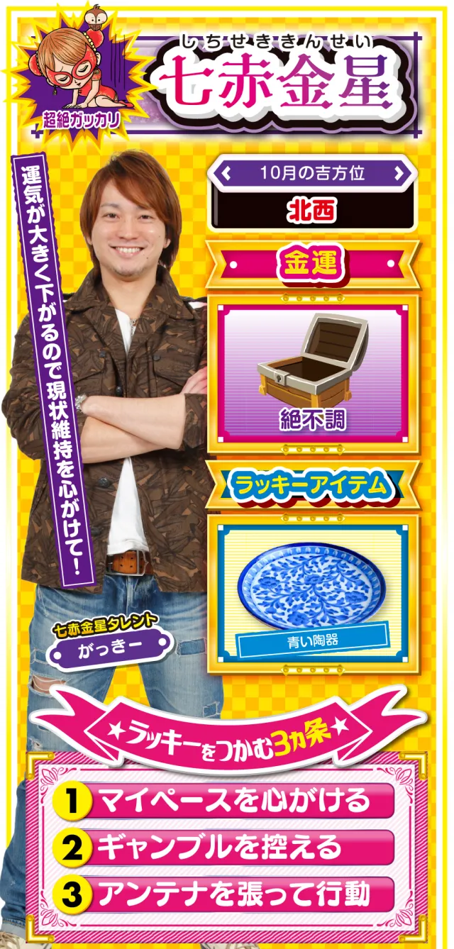 七赤金星占い結果