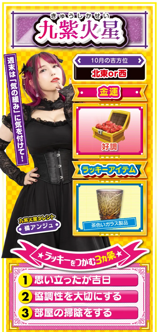 九紫火星占い結果