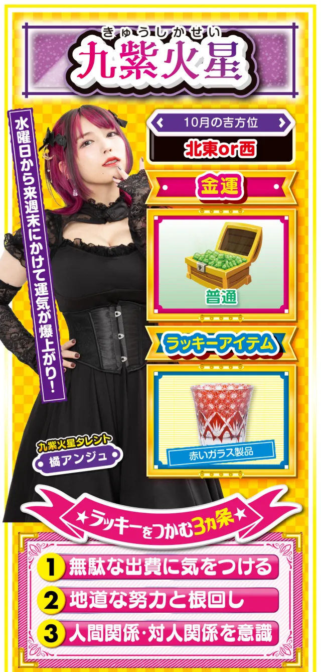九紫火星占い結果