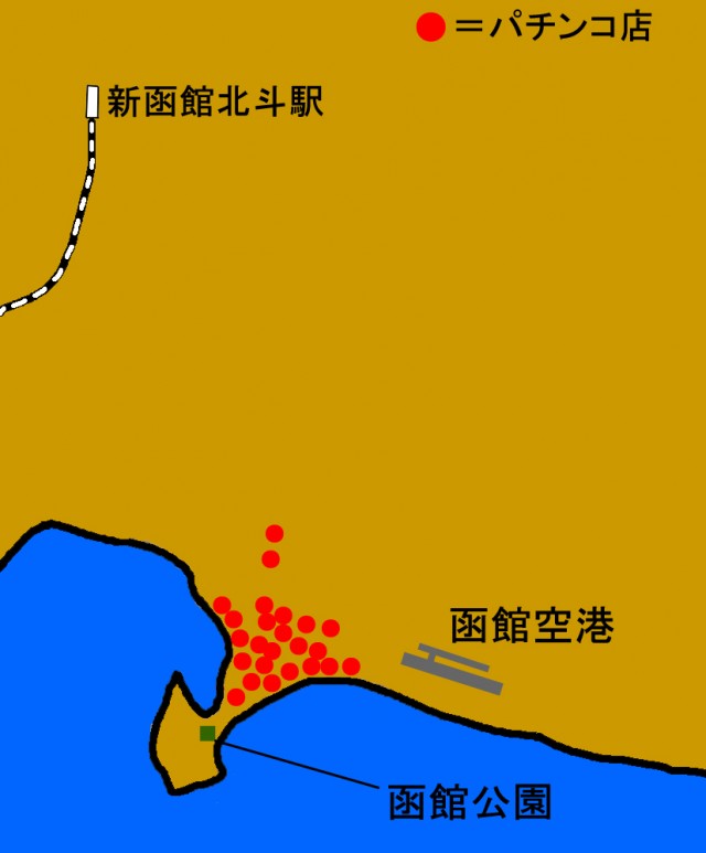 函館公園の図