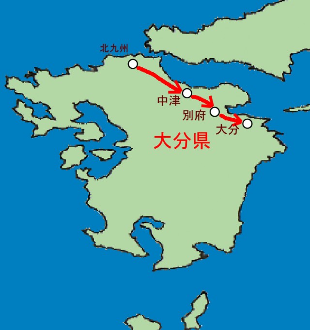 大分県２０１５の図