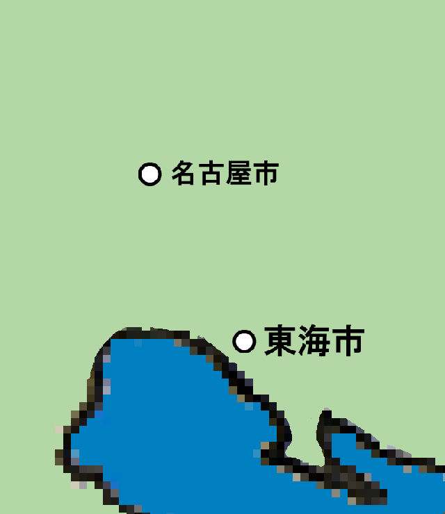 東海市の図