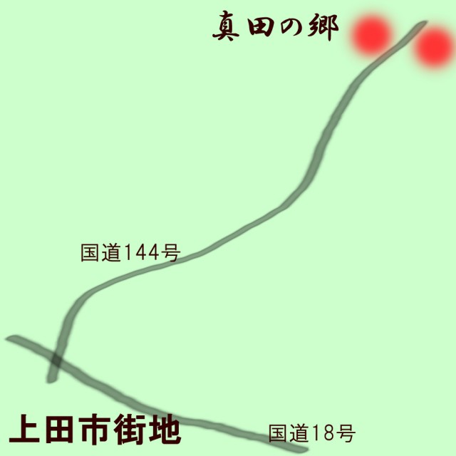 真田の郷の図