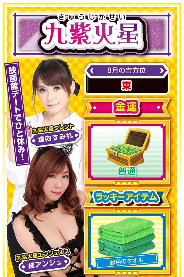 九紫火星占い結果