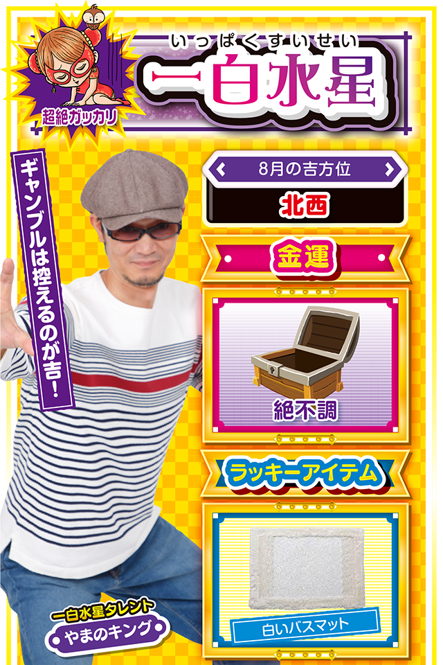 一白水星占い結果