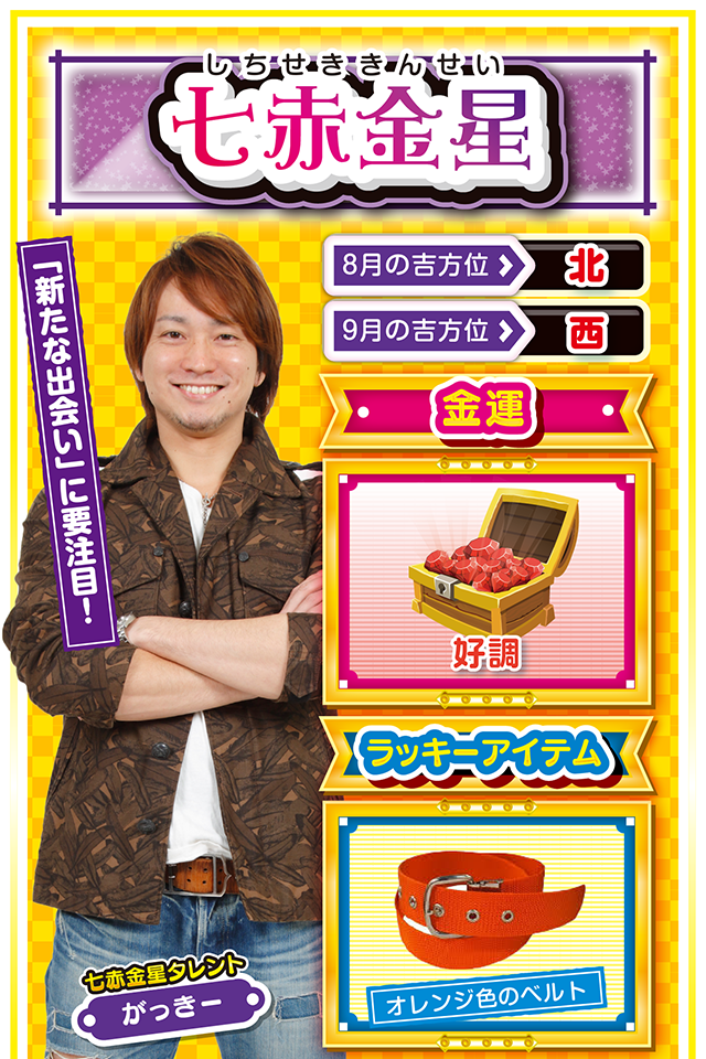 七赤金星占い結果