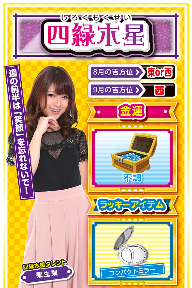 四緑木星占い結果