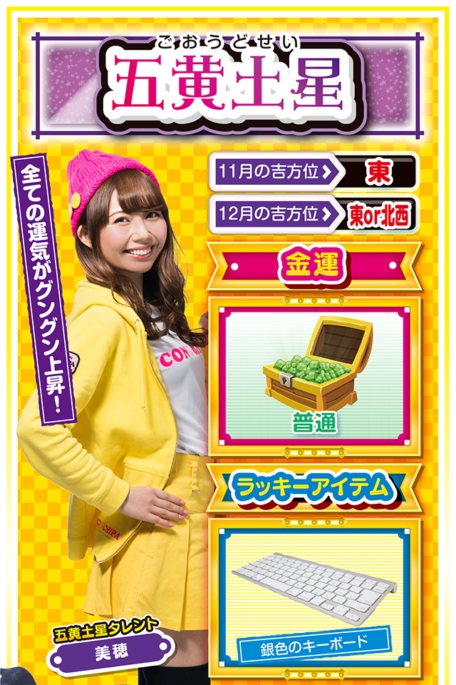 五黄土星占い結果