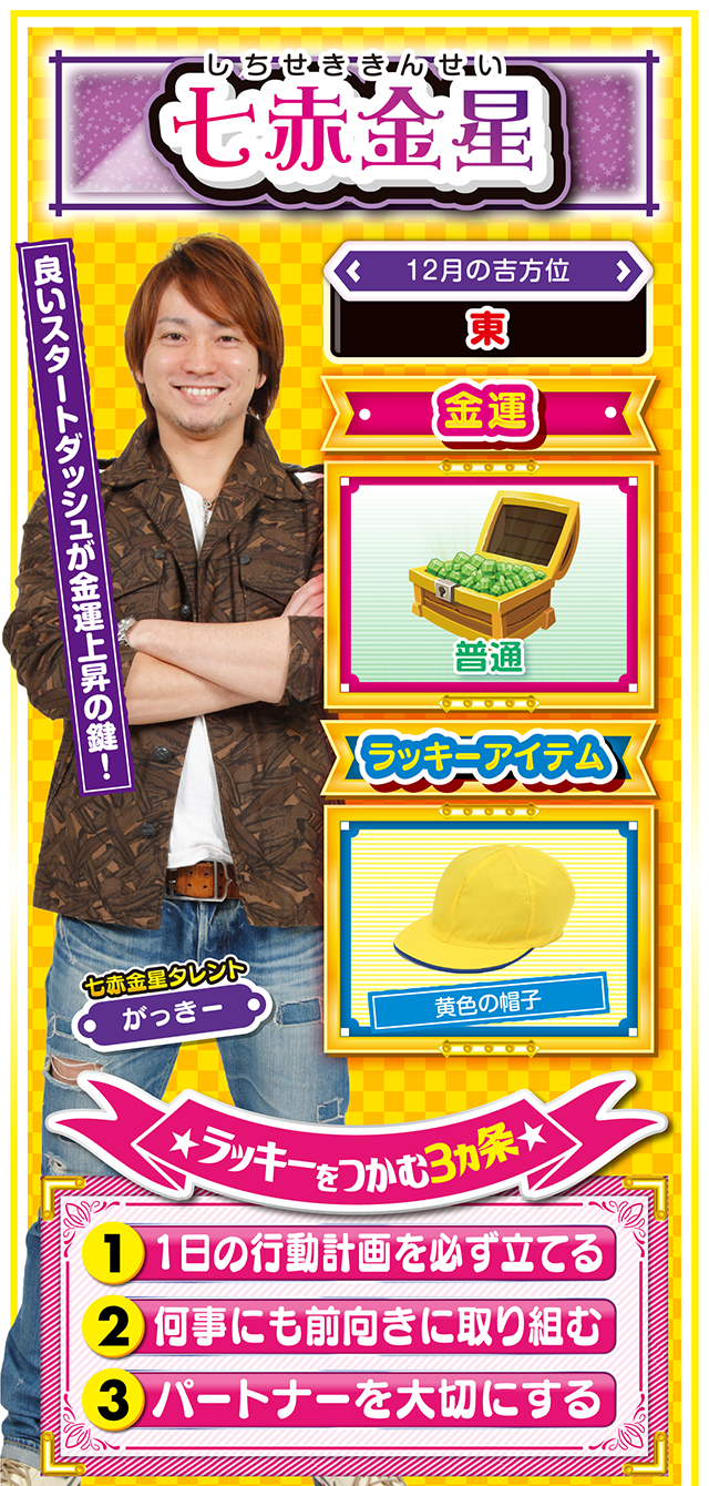 七赤金星占い結果