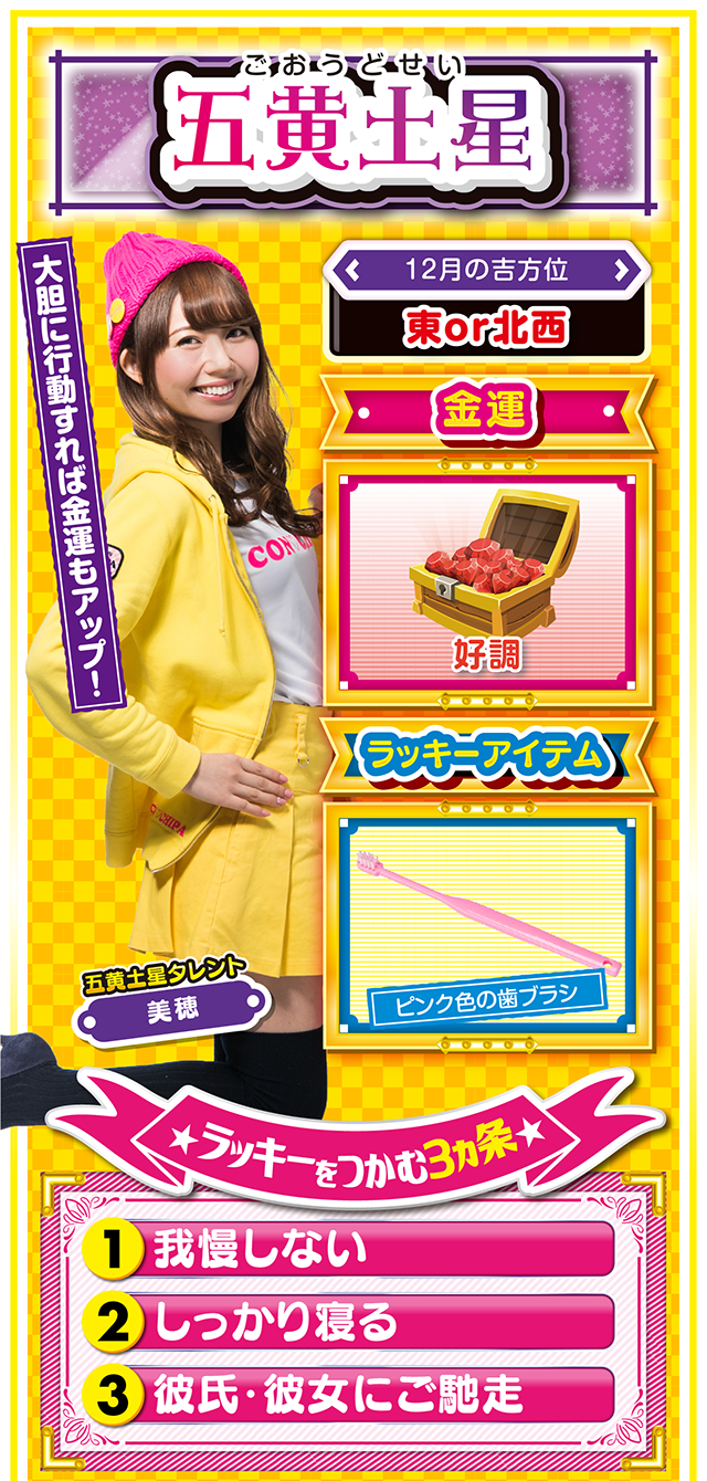 五黄土星占い結果