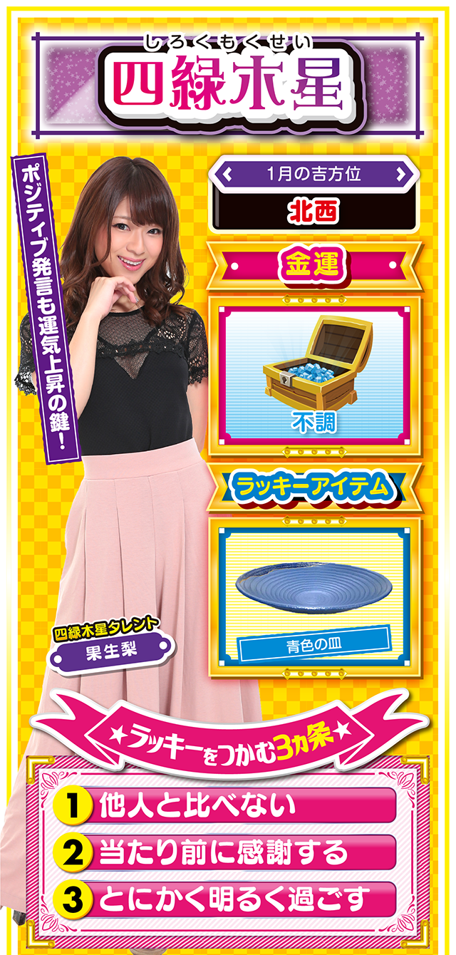 四緑木星占い結果