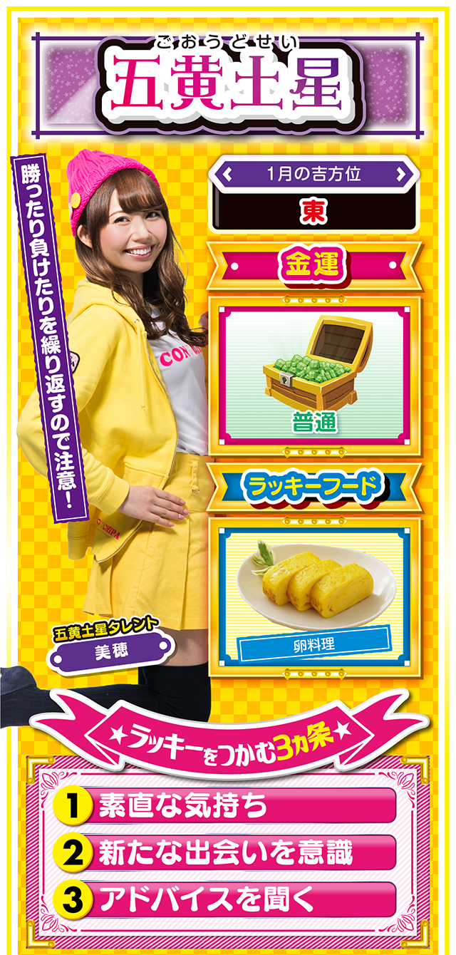 五黄土星占い結果