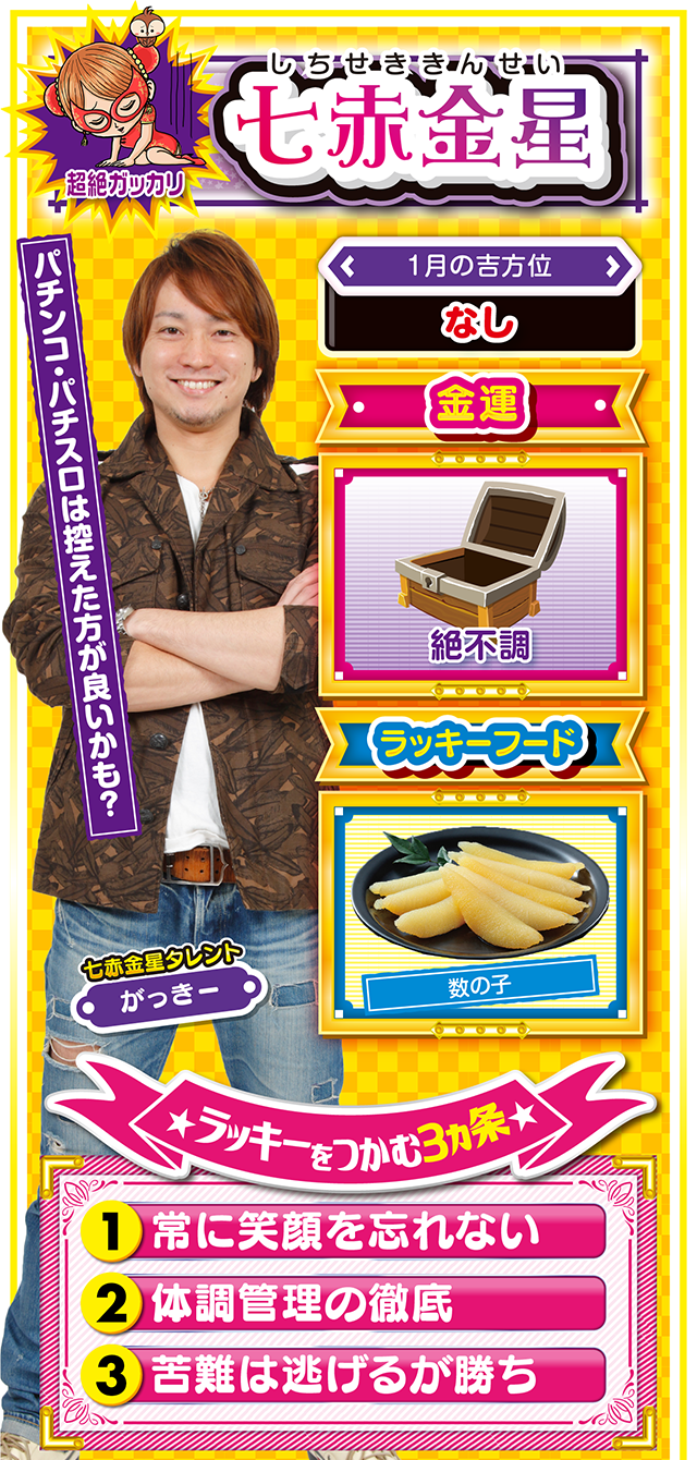 七赤金星占い結果