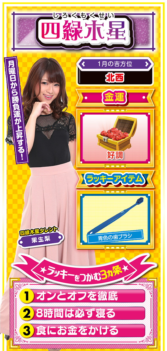 四緑木星占い結果