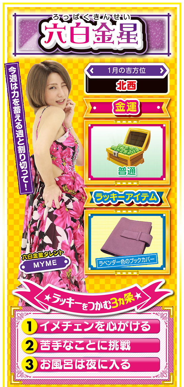 六白金星占い結果