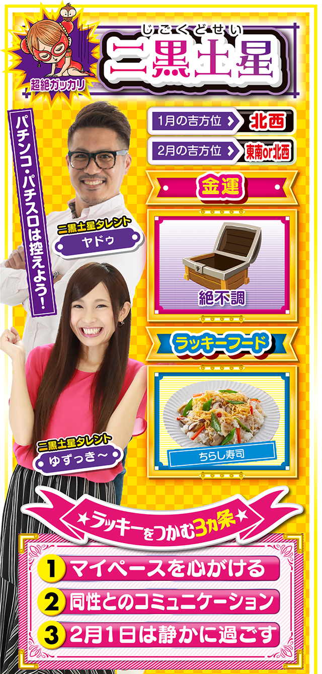 二黒土星占い結果