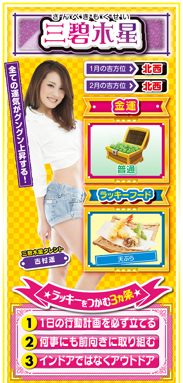 三碧木星占い結果