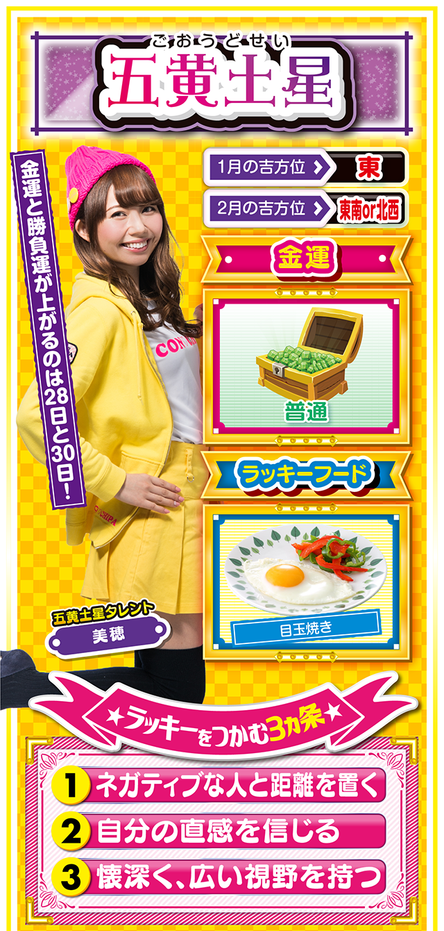 五黄土星占い結果