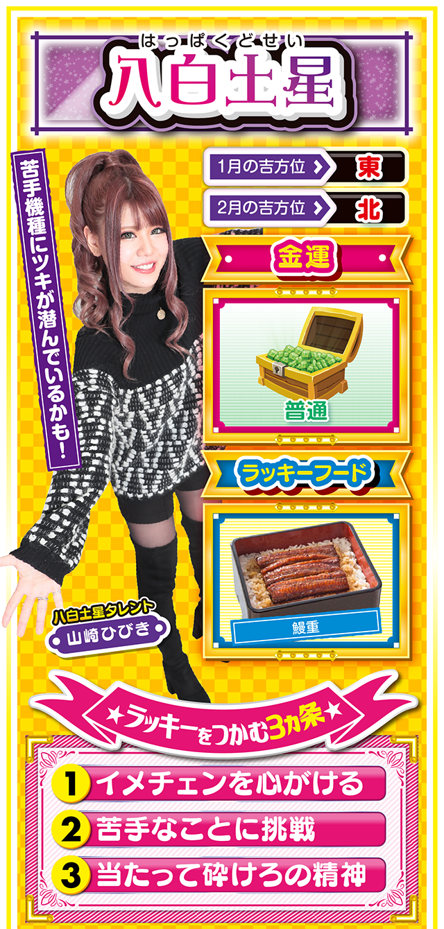 八白土星占い結果