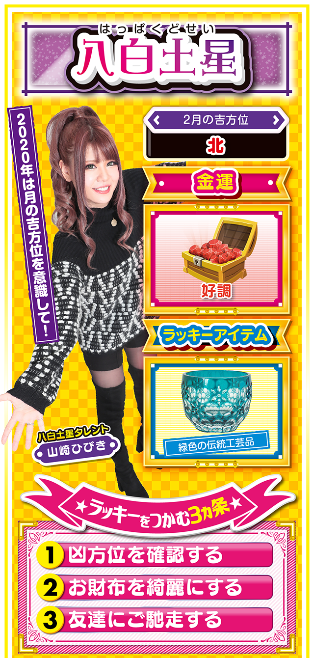 八白土星占い結果