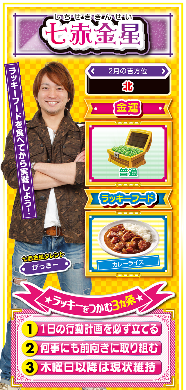 七赤金星占い結果