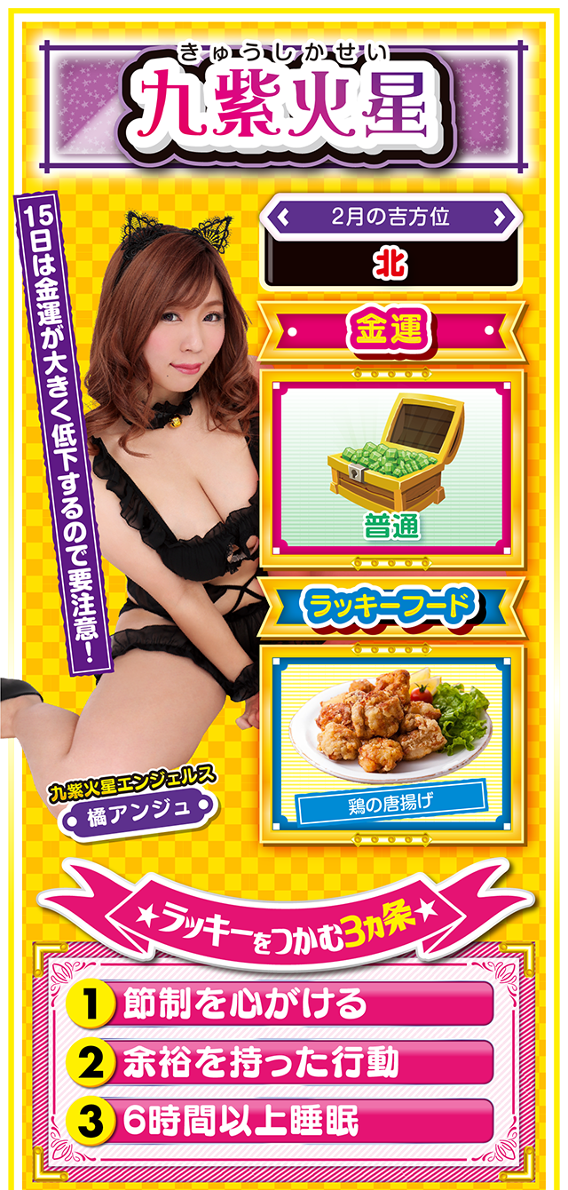 九紫火星占い結果