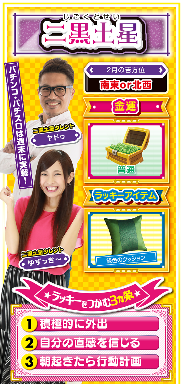 二黒土星占い結果